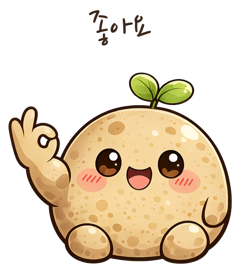 봄돌이 이모티콘