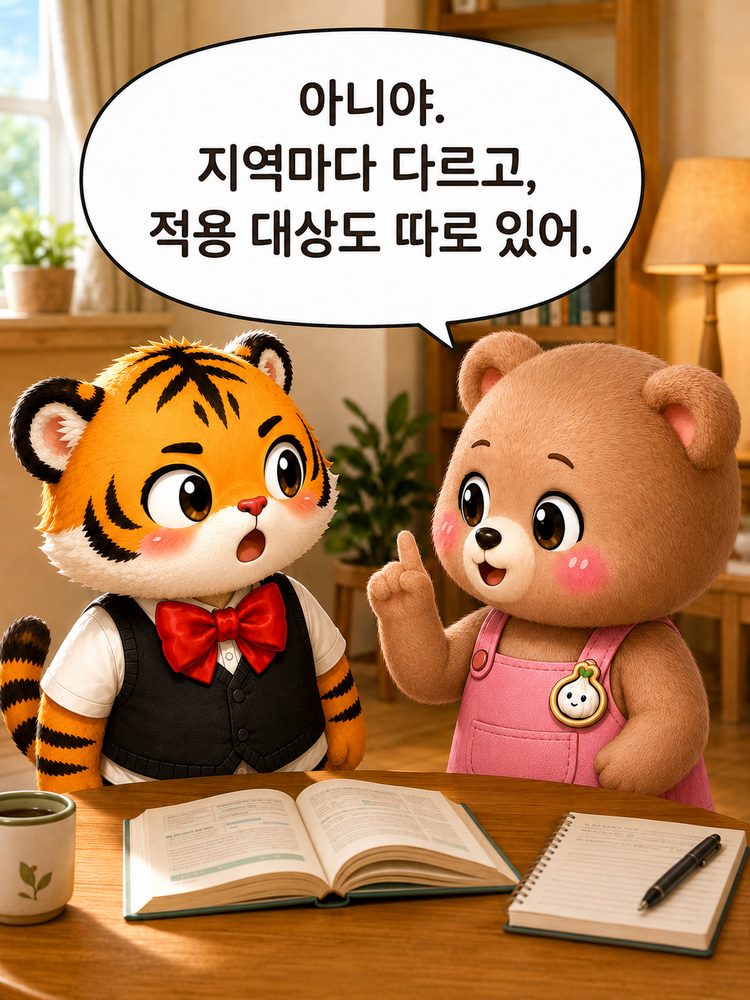 생활임금이면 생활하는 사람은 모두 받는 것인지 묻는 범이