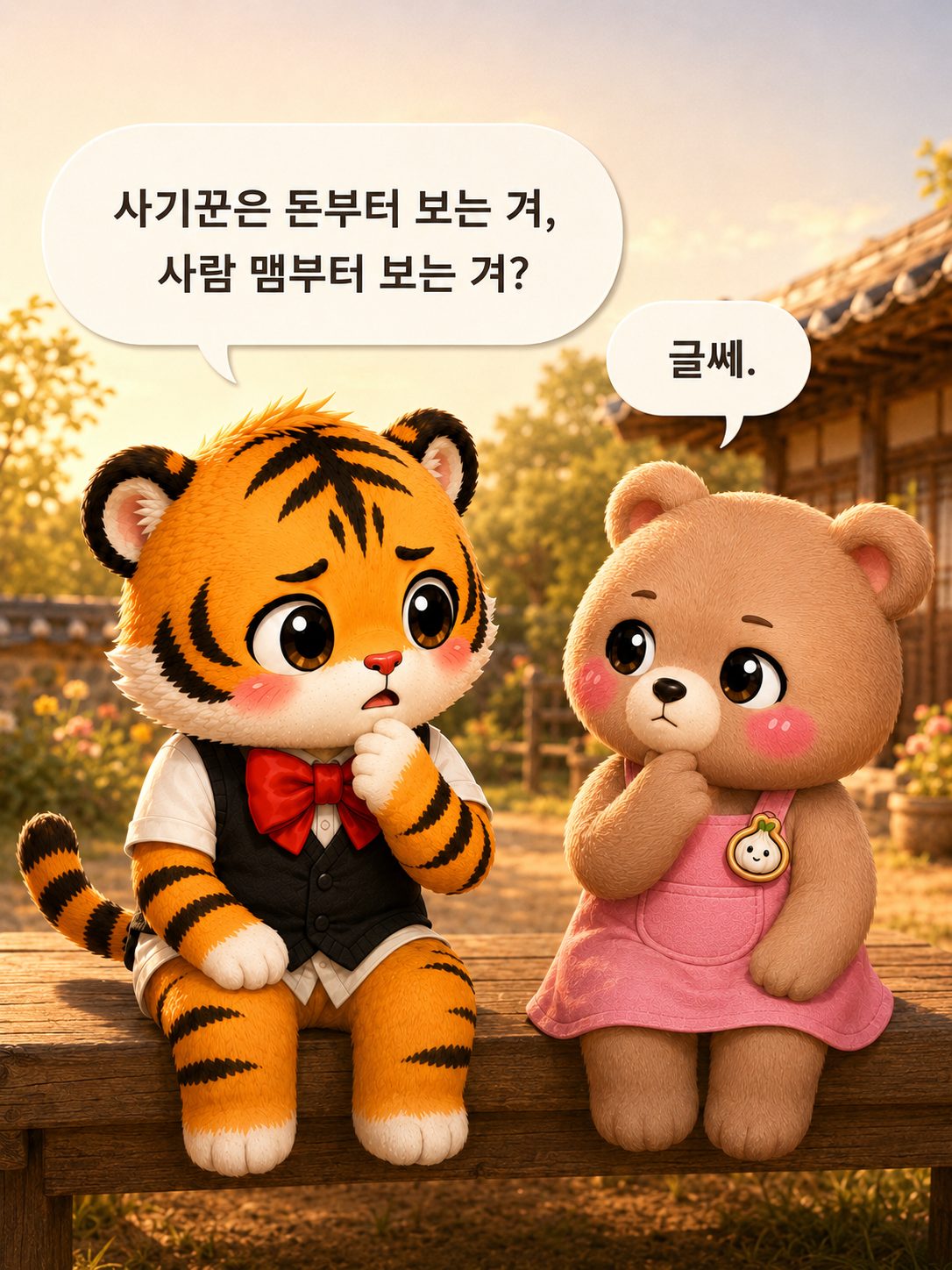 돈과 마음 사이의 질문