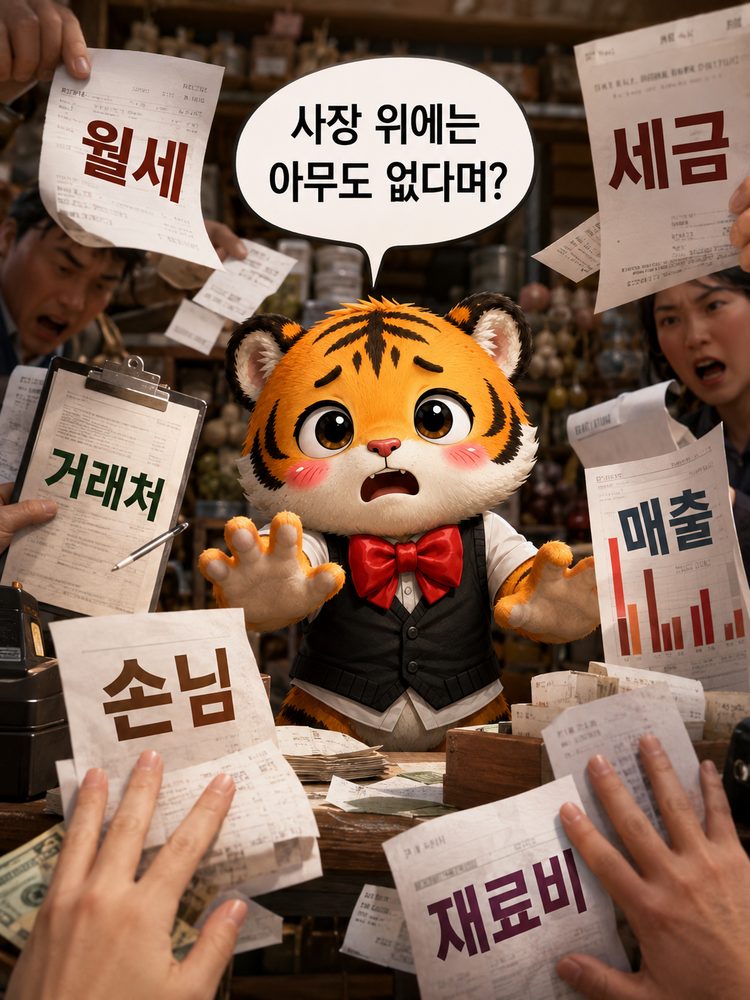평생 다니면 된다고 생각하는 범이