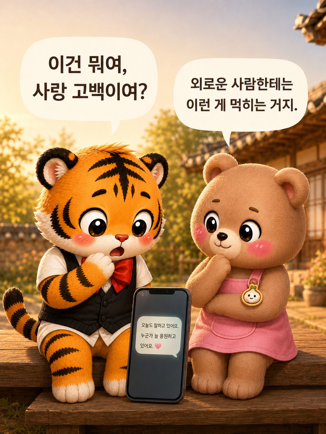 뜻밖의 메시지