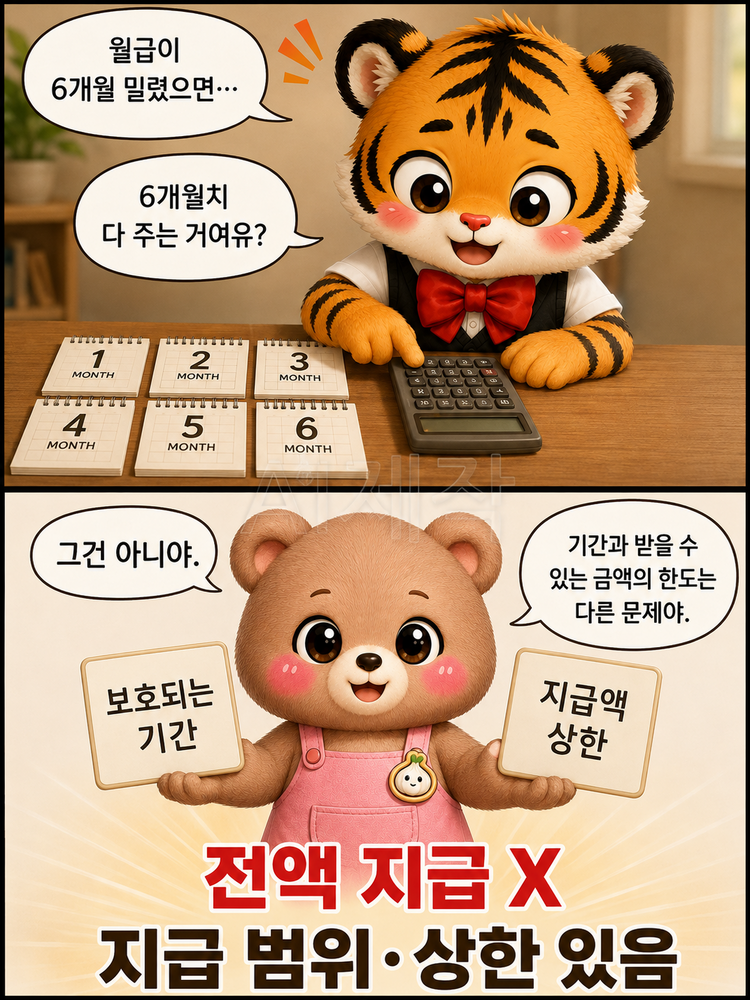 도산대지급금과 간이대지급금 두 종류를 설명하는 이미지