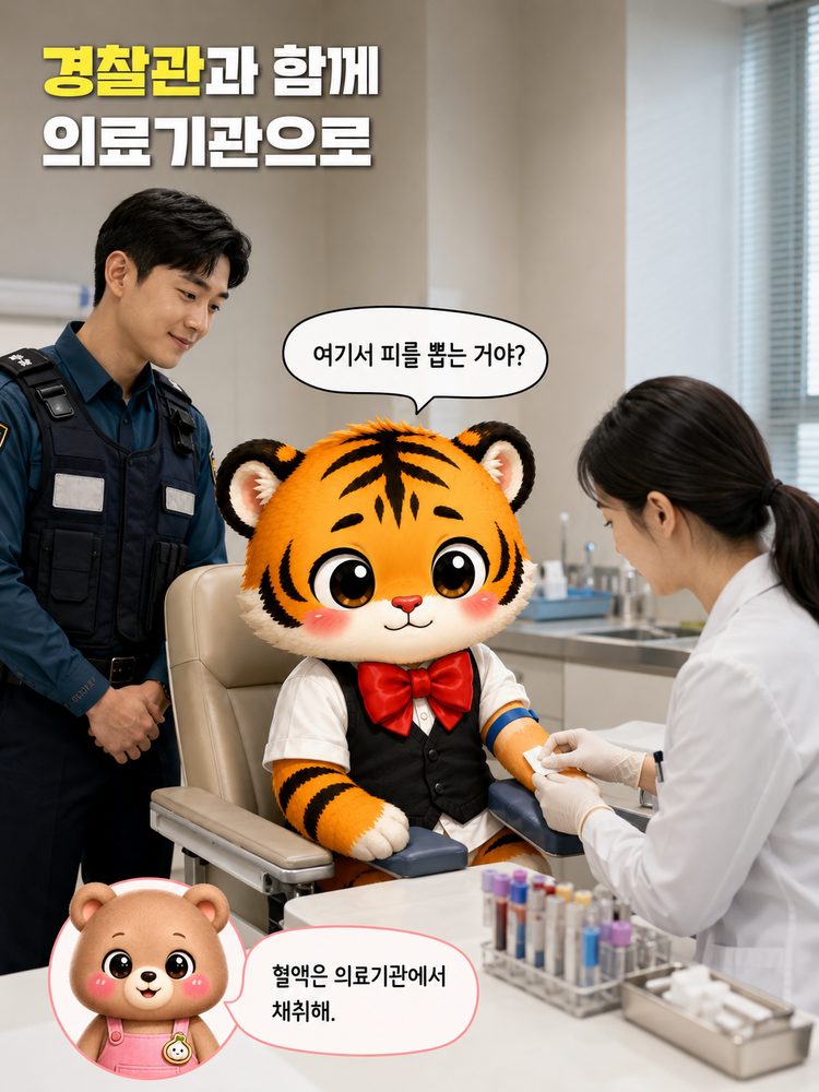 타액검사 양성이 바로 약물운전 확정을 의미하지 않는다는 설명 이미지