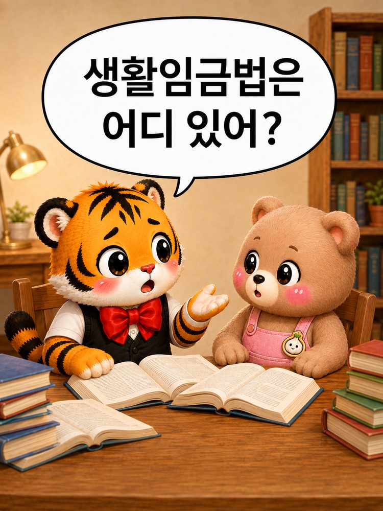 유튜브에서 생활임금이라는 말을 처음 발견한 범이