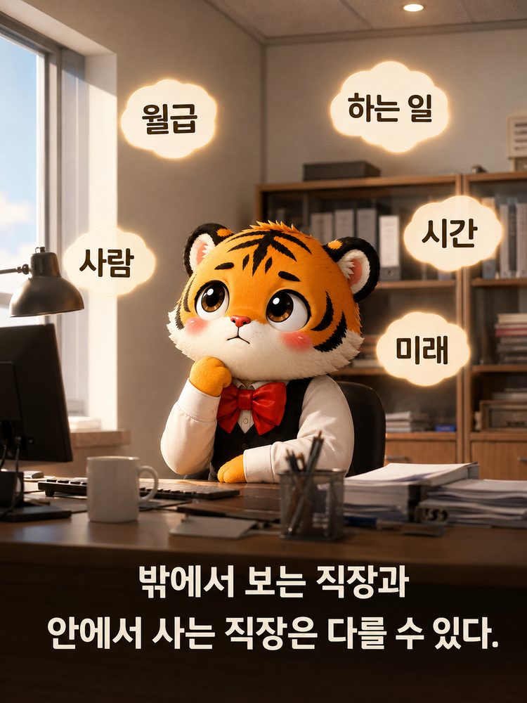 직장을 선택할 때 생각해야 할 여러 조건