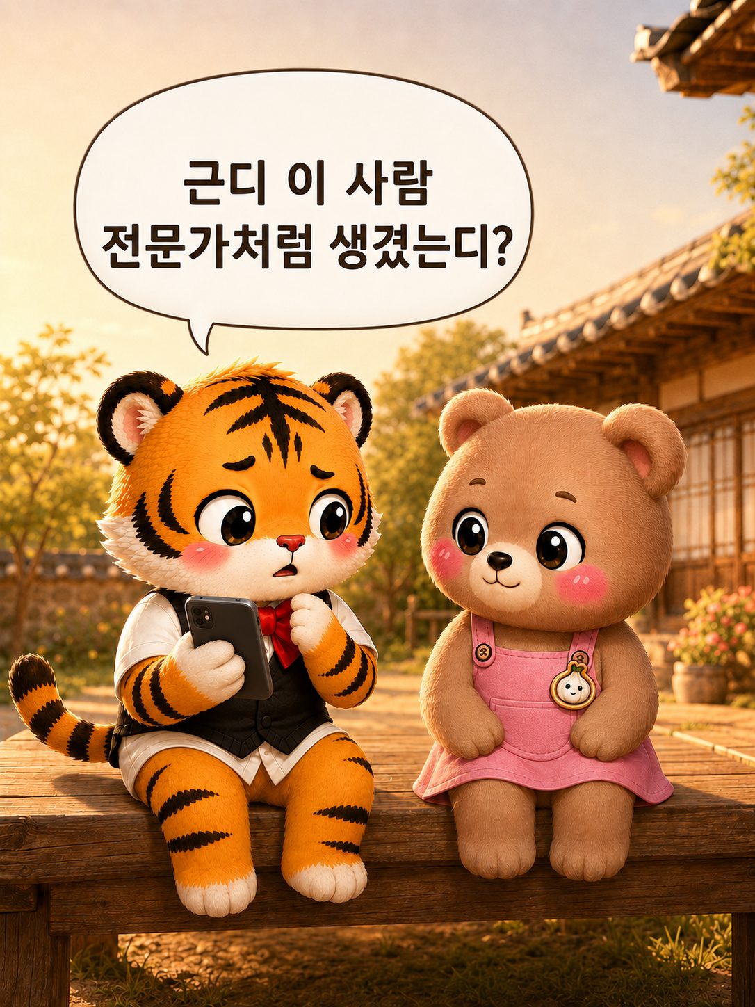 전문가처럼 생긴 사람