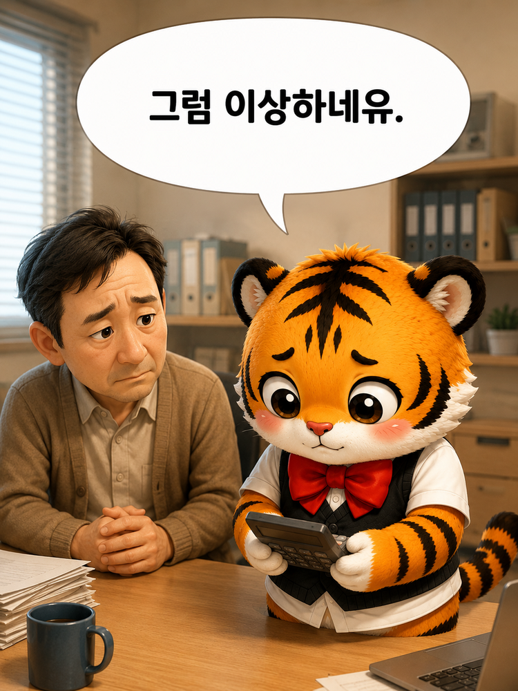 그럼 이자는 몇 퍼센트 주는지 묻는 범이