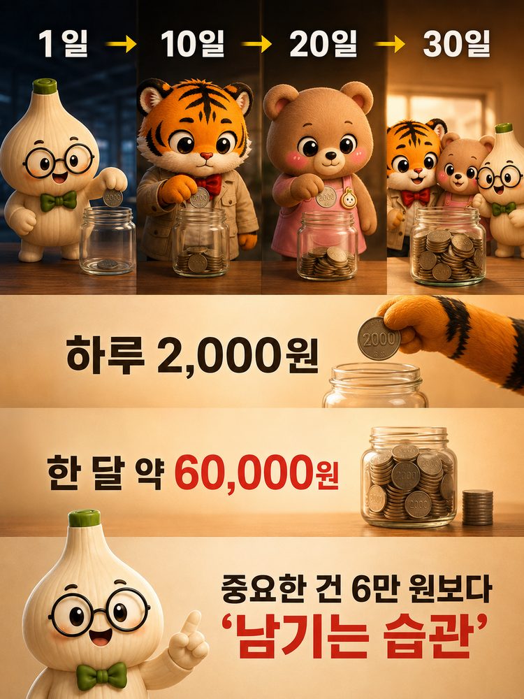 한 방보다 습관