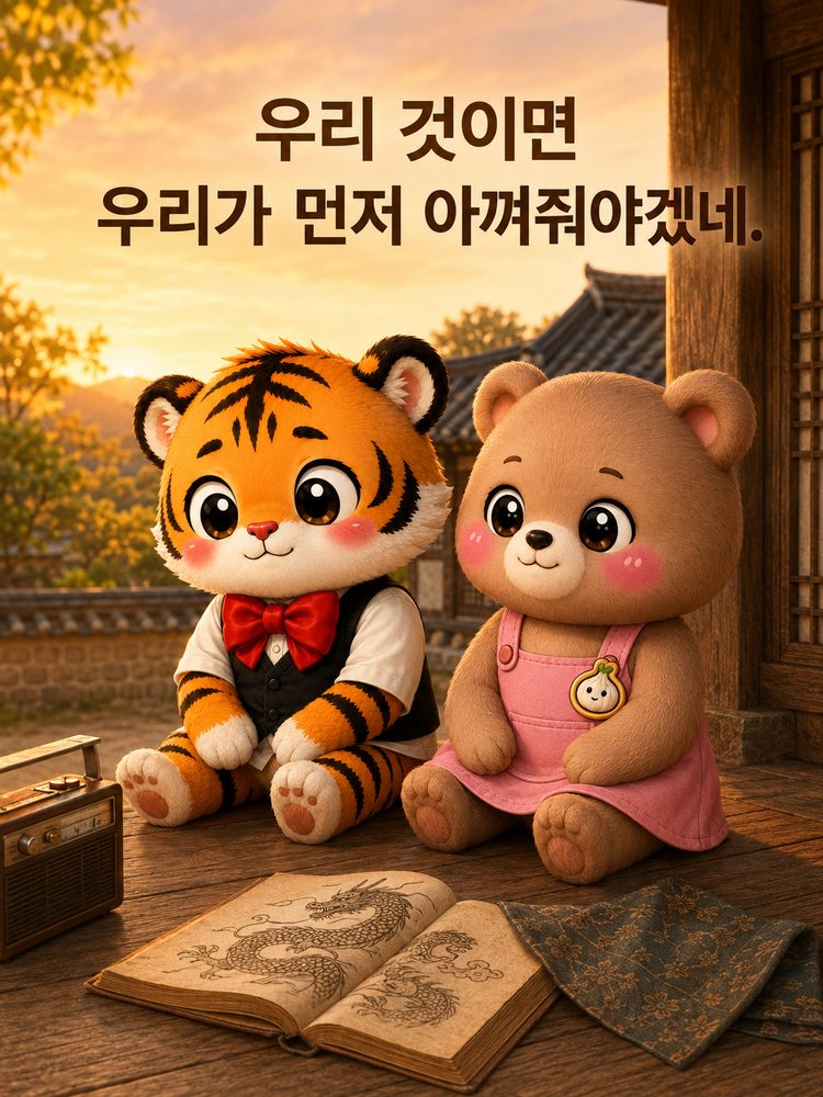 어릴 때 TV를 보며 웃었던 기억
