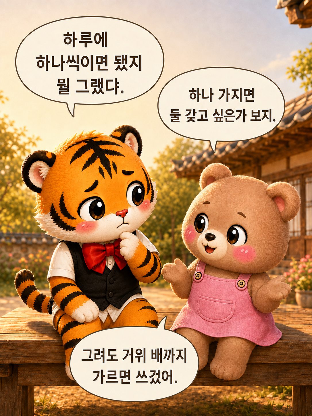 엇갈린 욕심