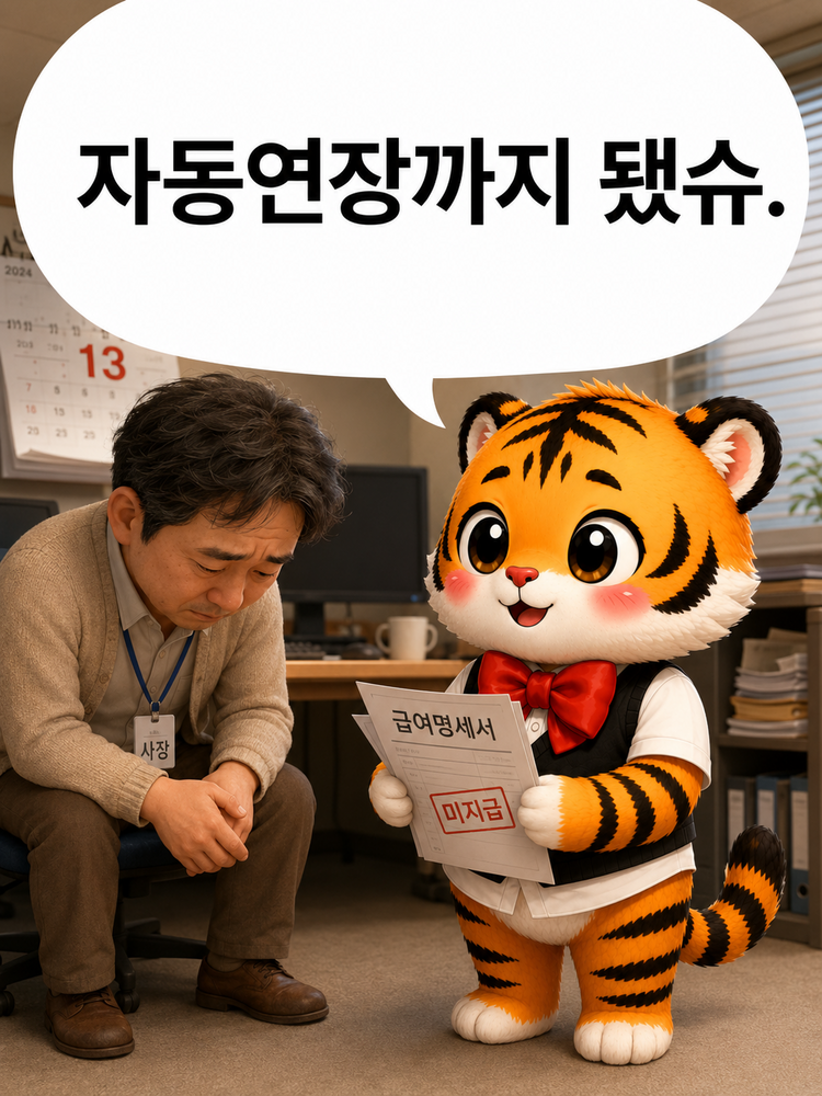 회사가 어려우면 은행에서 돈을 빌려야 한다고 말하는 범이