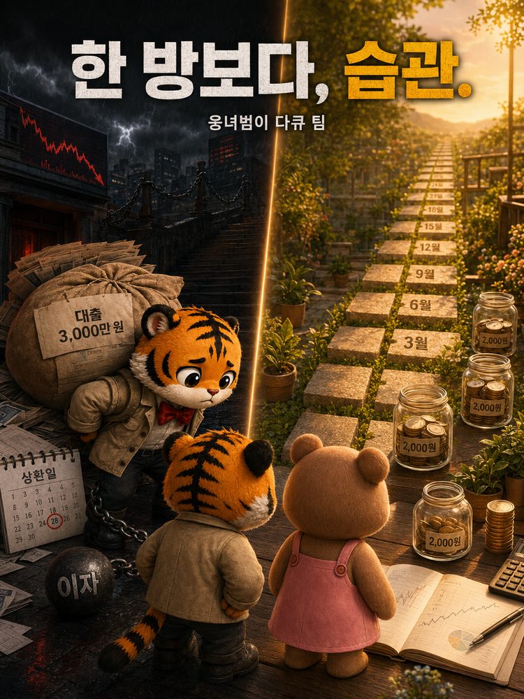 작은 돈을 꾸준히 모으는 시간