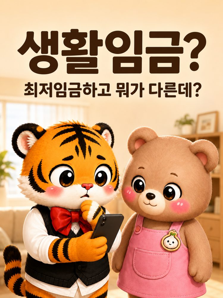 생활임금 관련 대법원 판결문을 확인하는 마르