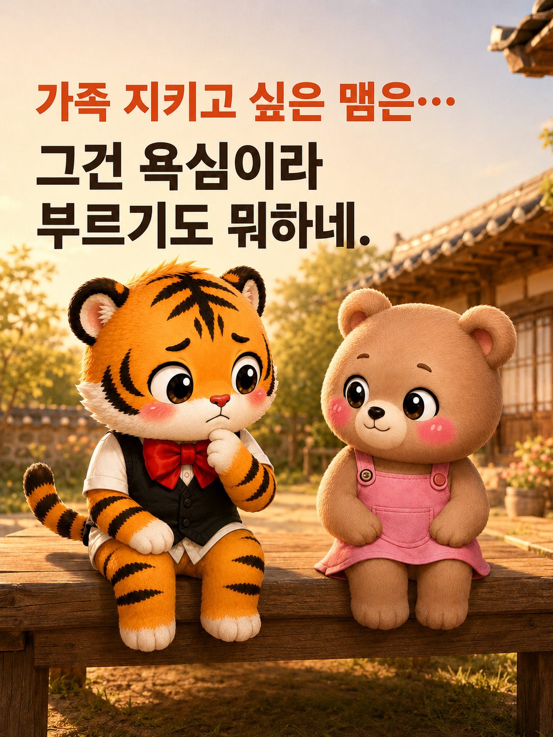 범이의 진심과 웅녀의 공감