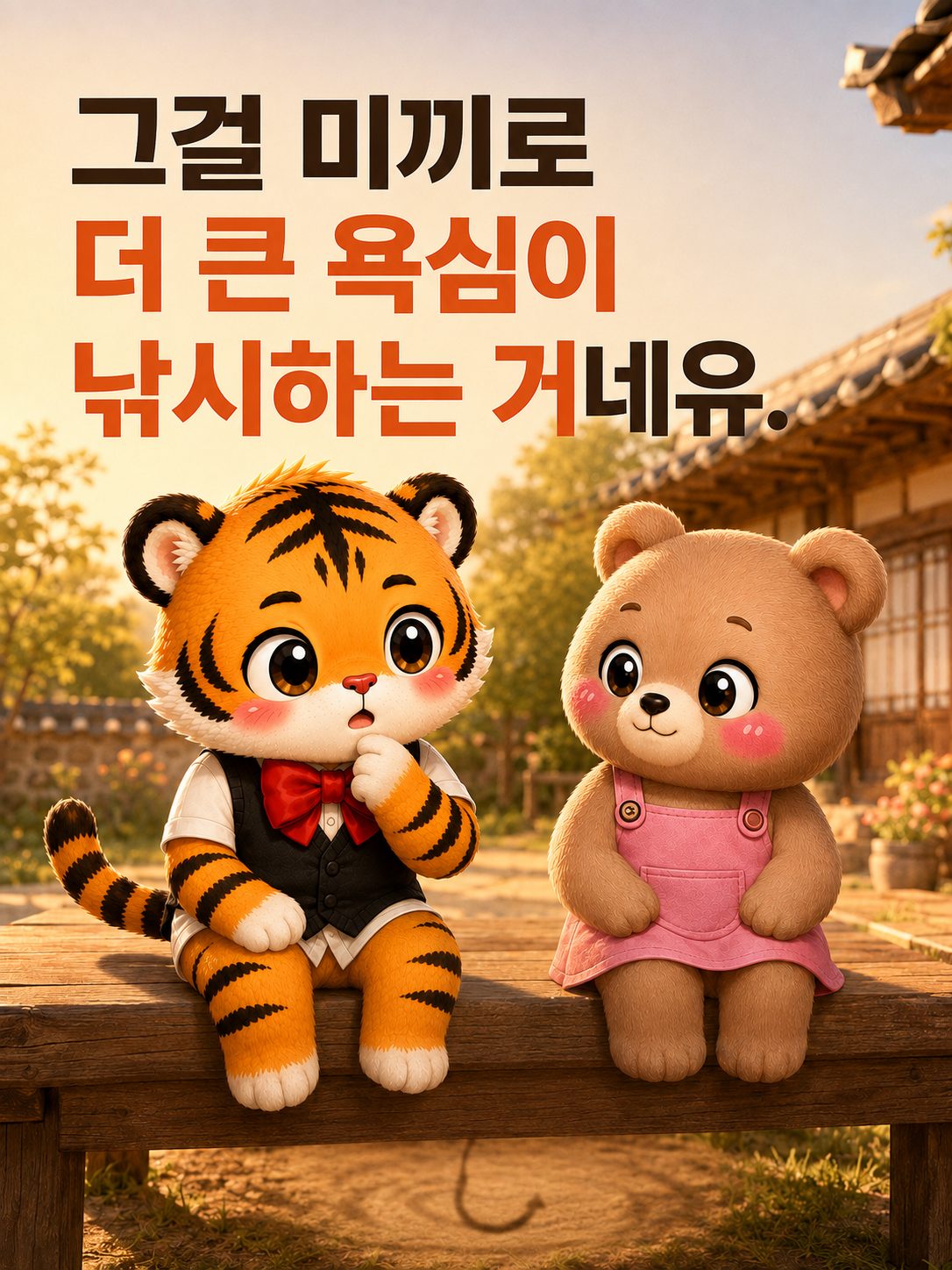 더 큰 욕심이 낚시하는 것