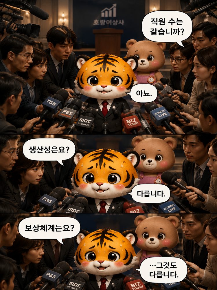 성과급도 수출이 되나요 범이의 국제 기자회견