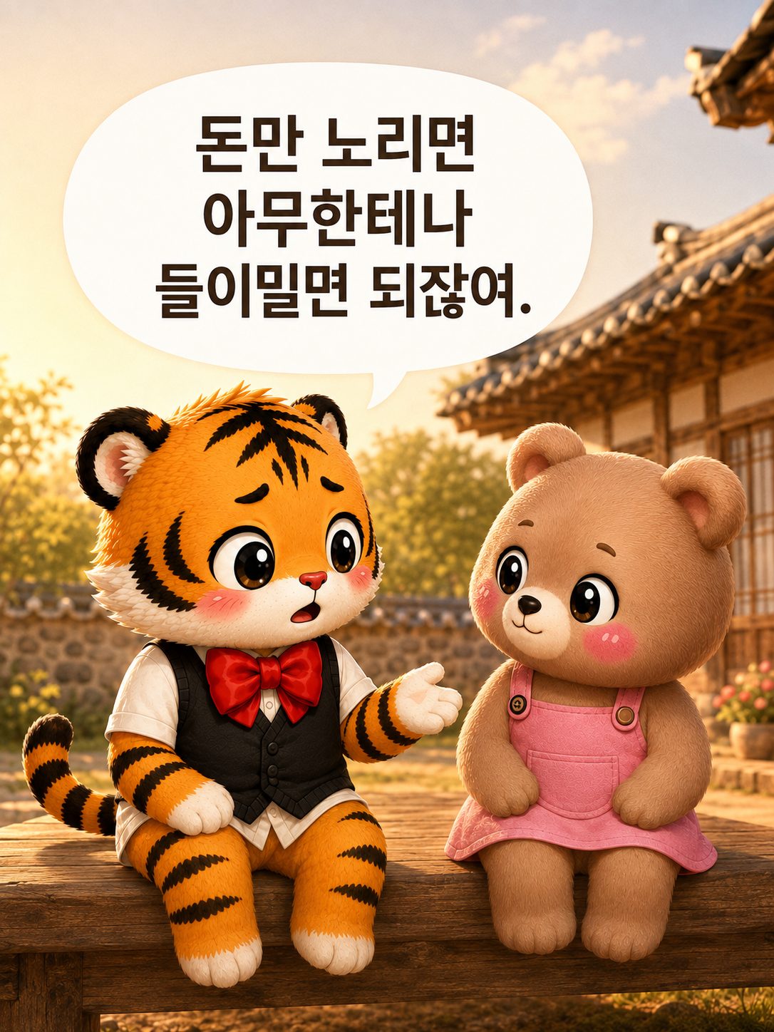 천천히 설명하는 범이