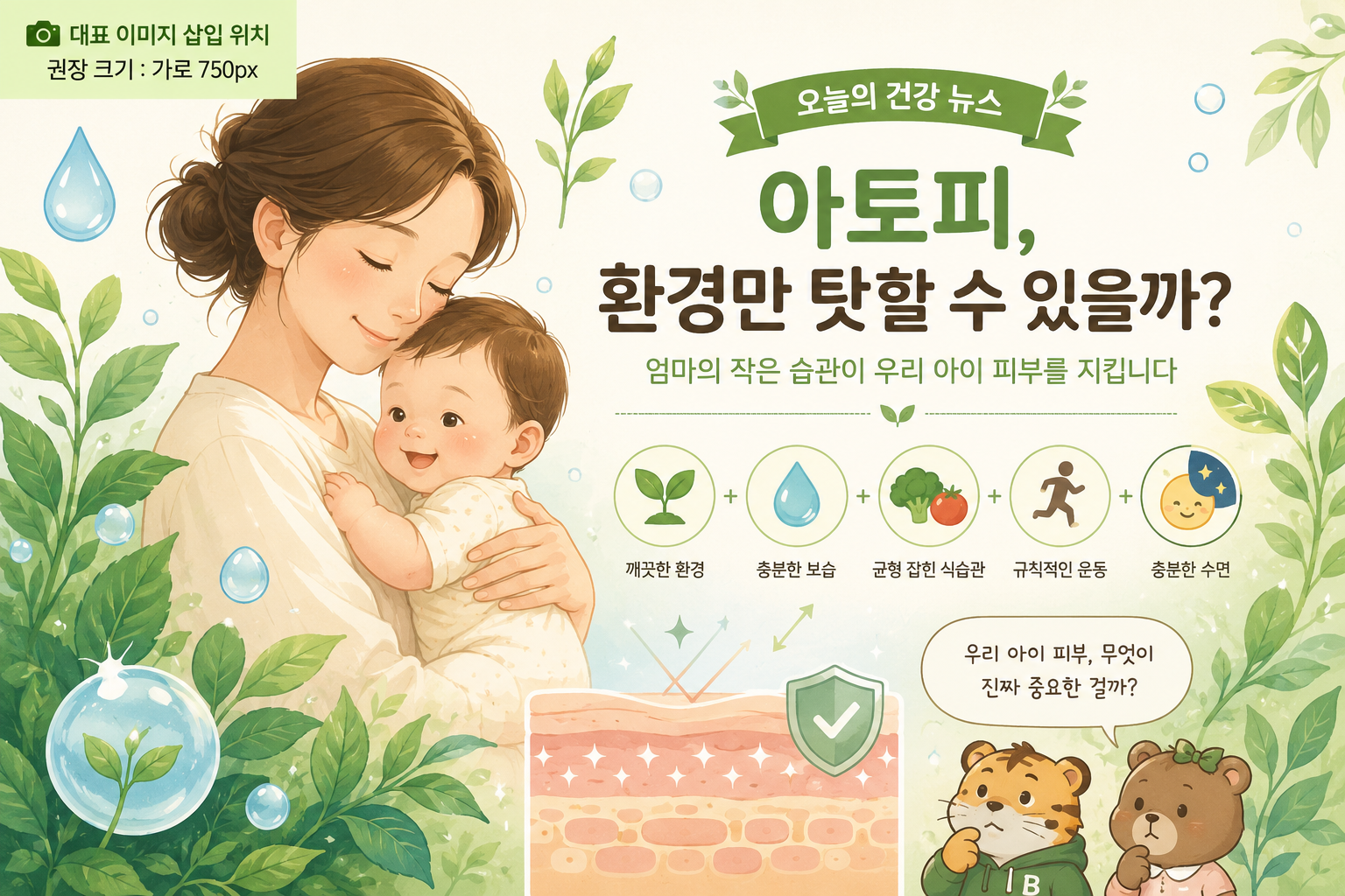 아토피 대표 이미지