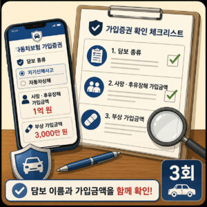 자기신체사고 자동차상해 차이, 보험금은 왜 달라질까?