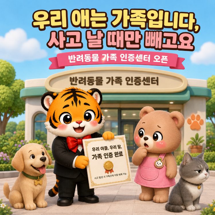 우리 애는 가족입니다 사고 날 때만 빼고요