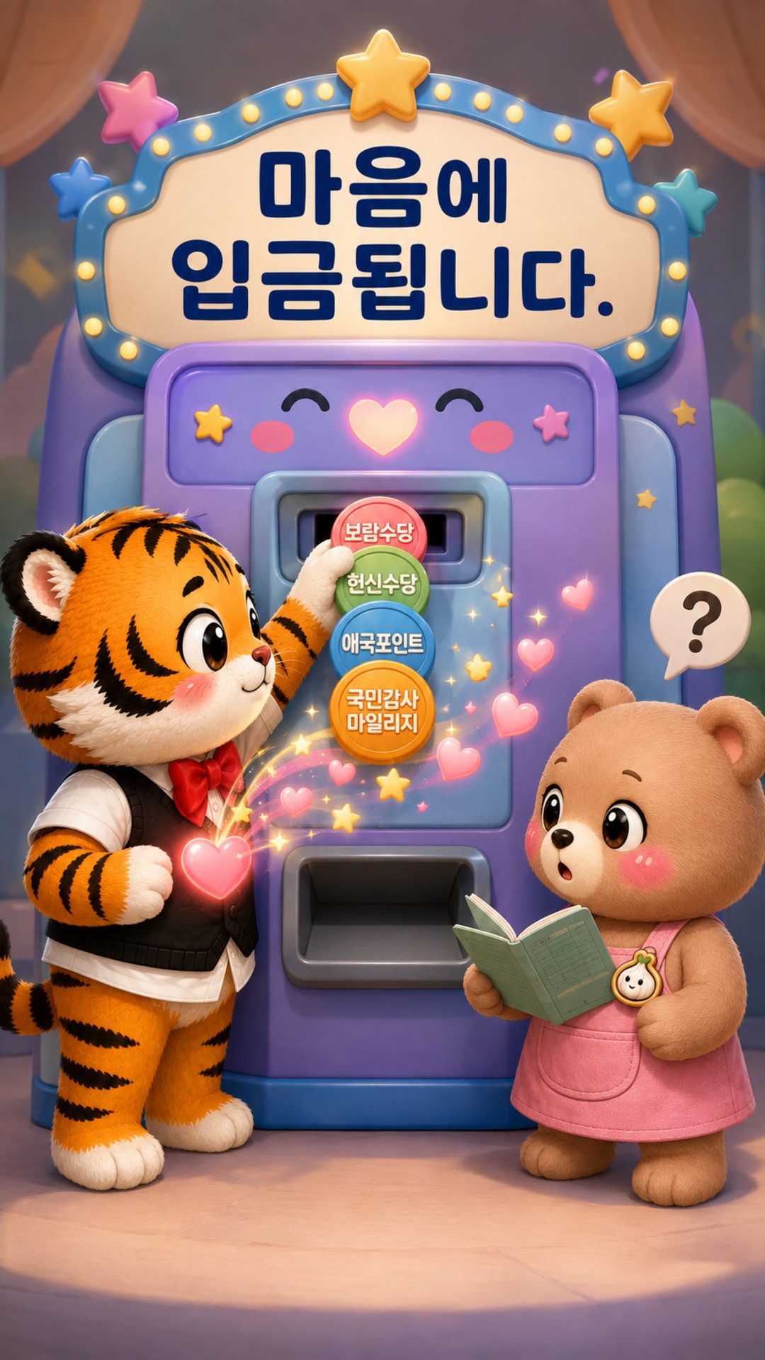 마음에 입금됩니다