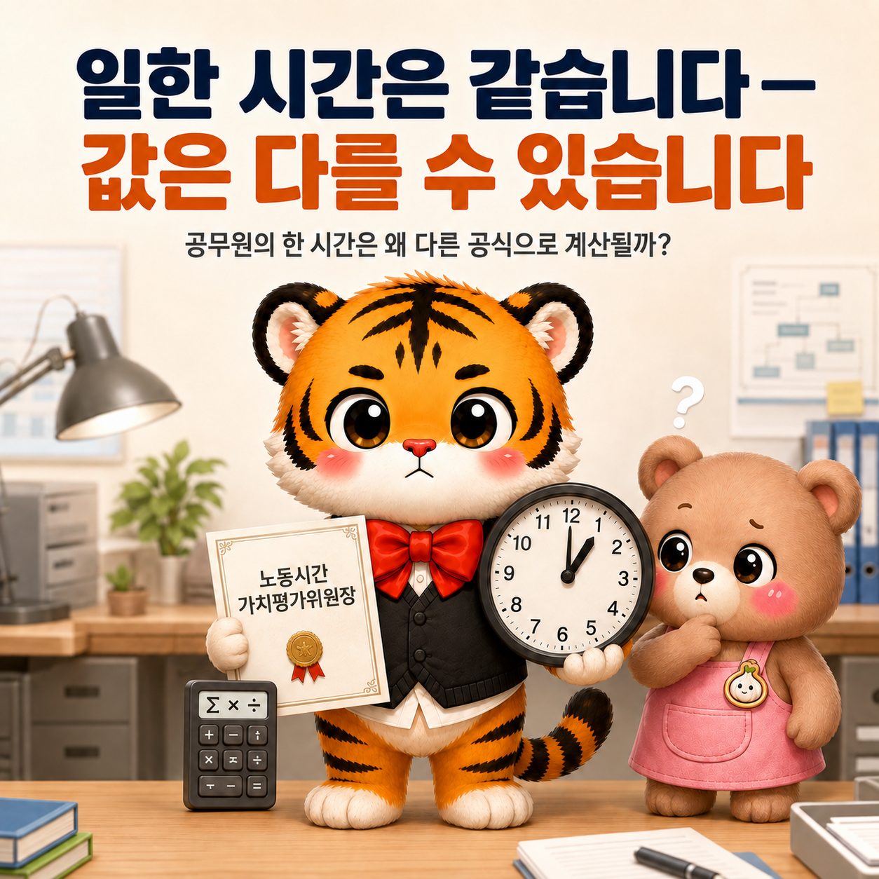 일한 시간은 같습니다 값은 다를 수 있습니다