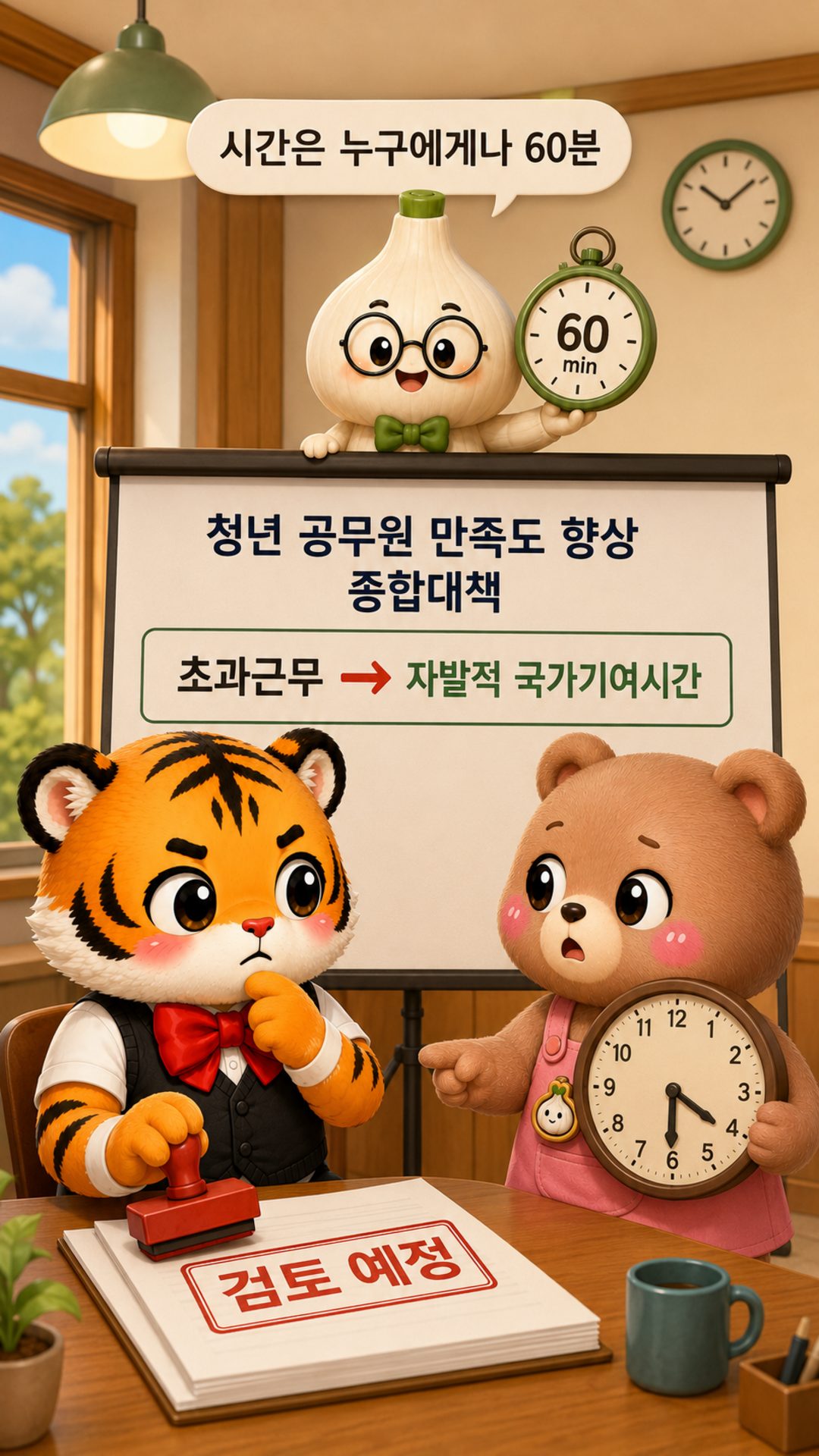 자발적 국가기여시간 검토 예정